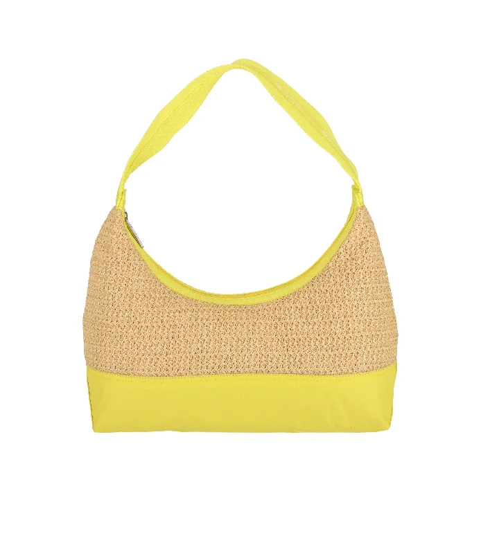 Raffia Shoulder Bag