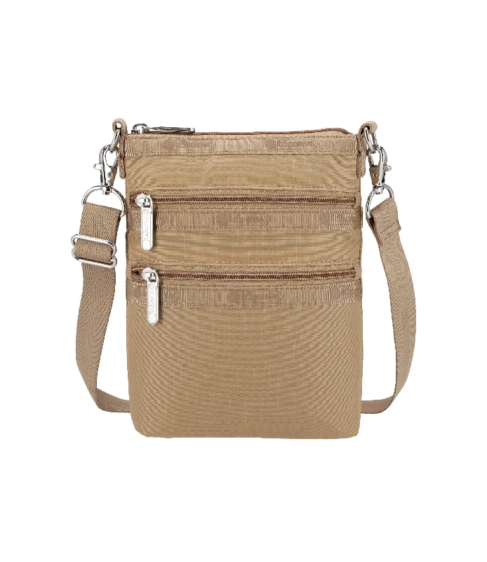 3-Zip Crossbody