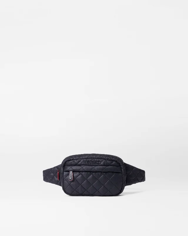 Black Metro Belt Bag