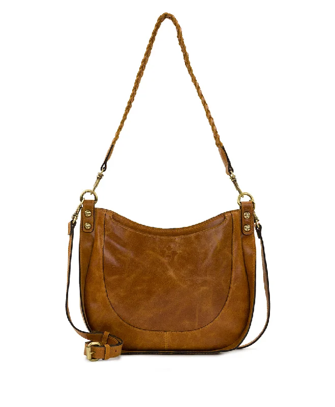 Camille Hobo Crossbody - Italian Buffed Leather