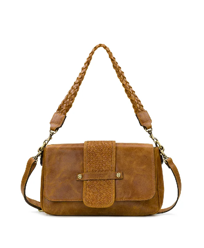 Elba Flap Crossbody - Italian Buffed Leather