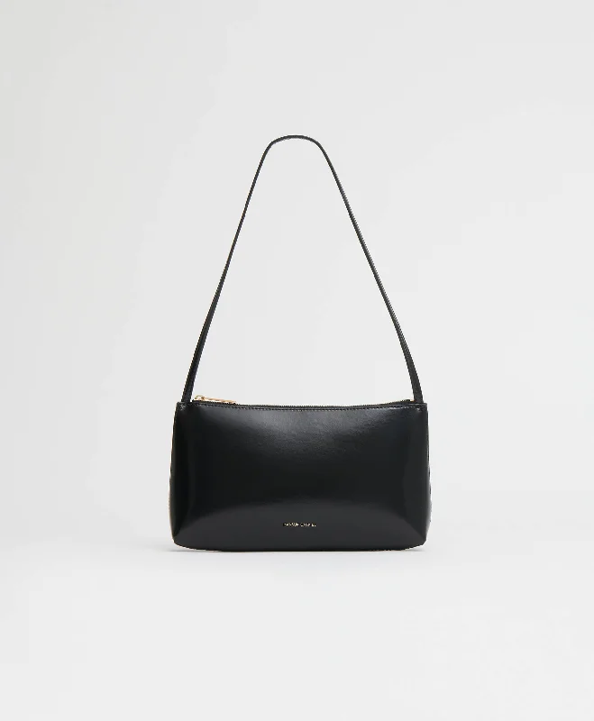 Gaia Shoulder Bag - Black/Flamma