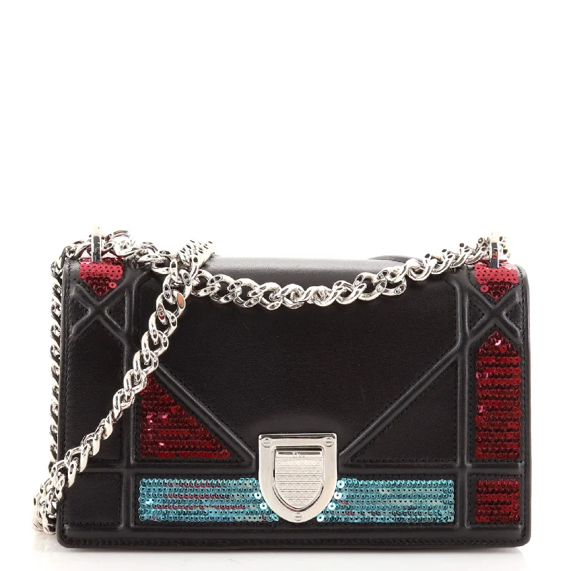 Diorama Flap Bag Lambskin Mini