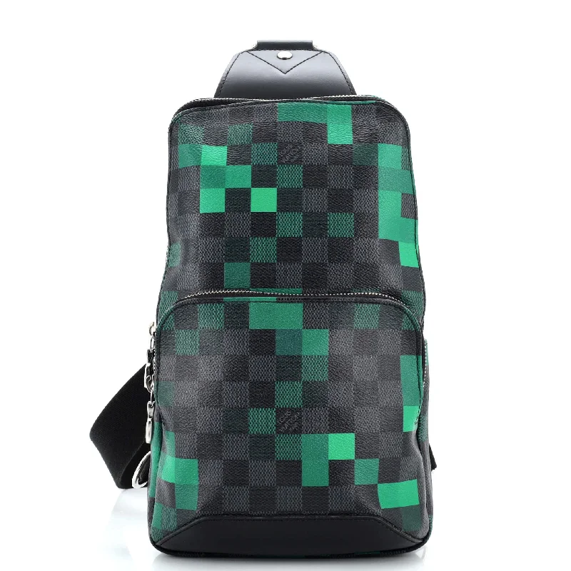 Avenue Sling Bag Limited Edition Damier Graphite Pixel