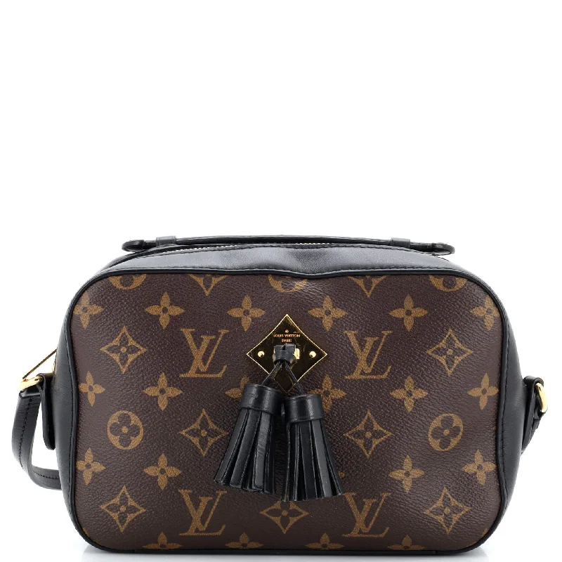 Saintonge Handbag Monogram Canvas with Leather