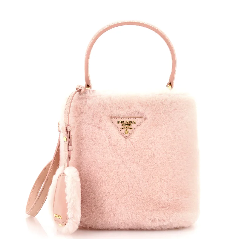 Panier Bucket Bag Shearling Small