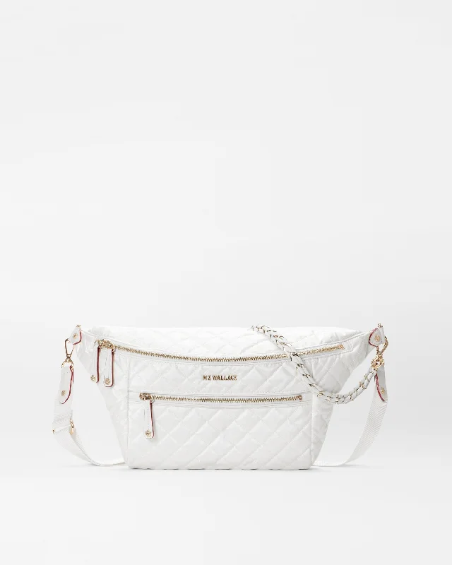 Pearl Metallic Crosby Crossbody Sling Bag