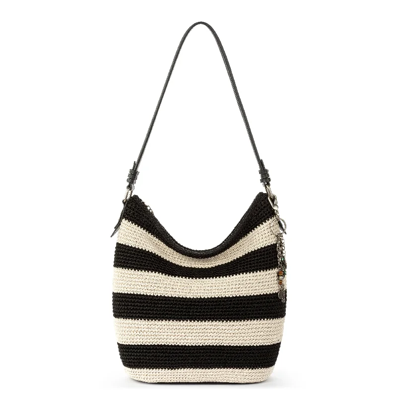 Hand Crochet - Black Stripe