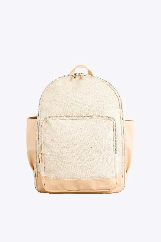 The Backpack in Beige